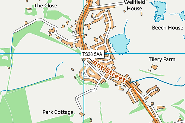 Map of WYNYARDS RETAIL GROUP LTD at district scale
