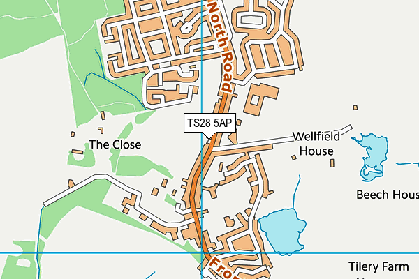 Map of WBF VINTAGE LTD at district scale