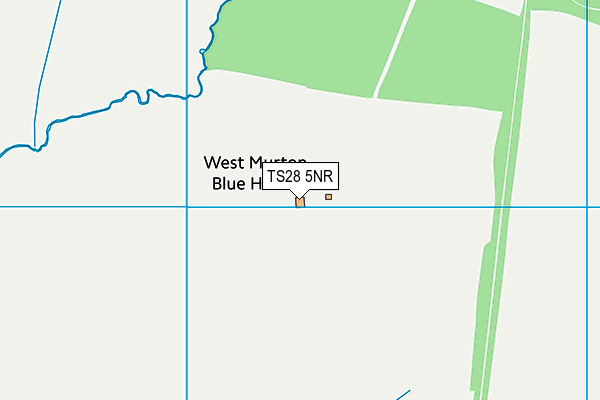 TS28 5NR map - OS VectorMap District (Ordnance Survey)