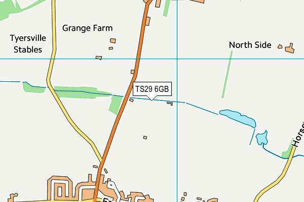 TS29 6GB map - OS VectorMap District (Ordnance Survey)