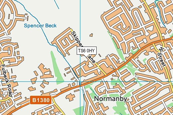 Smith Dock (Teesdock Park) map (TS6 0HY) - OS VectorMap District (Ordnance Survey)