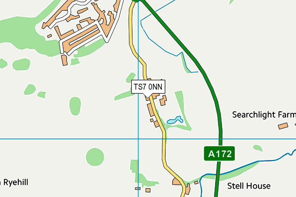 TS7 0NN map - OS VectorMap District (Ordnance Survey)