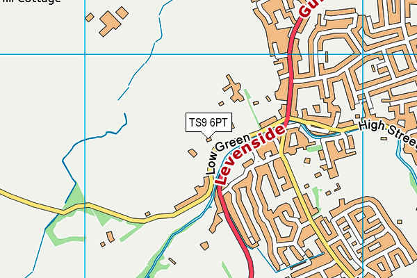 Map of MANOR GRANGE CONSTRUCTION LIMITED at district scale