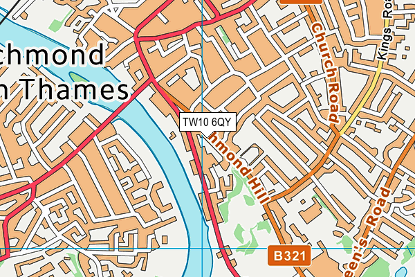 Map of RIVER COURT RICHMOND MANAGEMENT COMPANY LIMITED at district scale