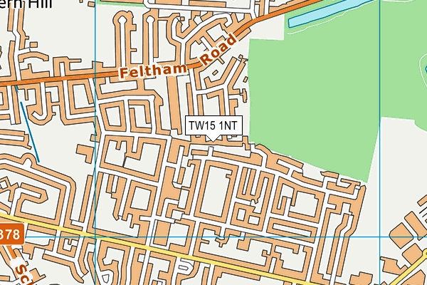 TW15 1NT map - OS VectorMap District (Ordnance Survey)