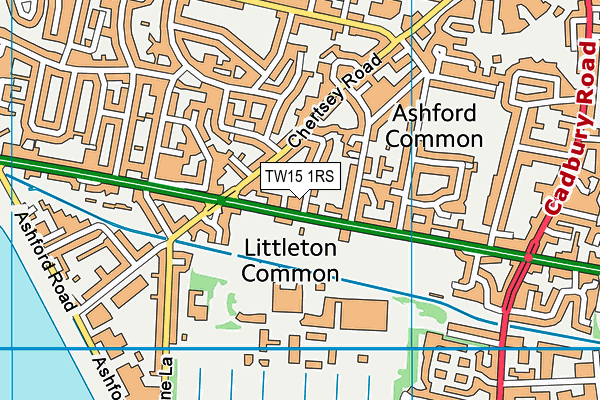 Map of UNIQUE DESIGN LONDON LIMITED at district scale