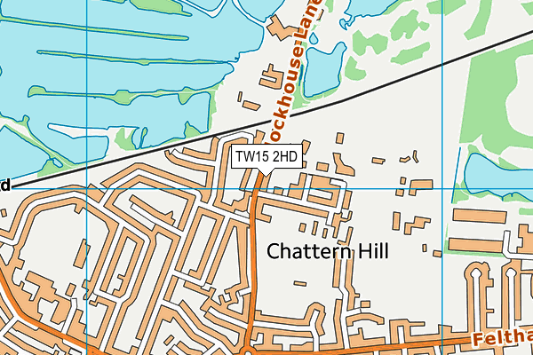 TW15 2HD map - OS VectorMap District (Ordnance Survey)