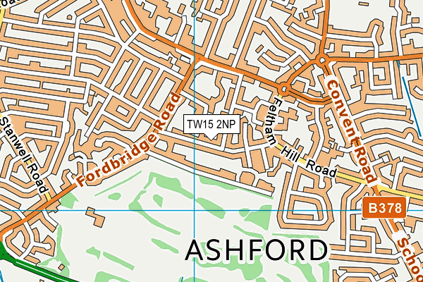 TW15 2NP map - OS VectorMap District (Ordnance Survey)