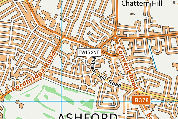 TW15 2NT map - OS VectorMap District (Ordnance Survey)