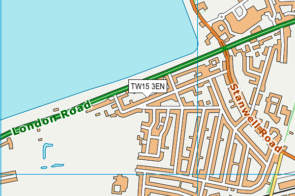 TW15 3EN map - OS VectorMap District (Ordnance Survey)