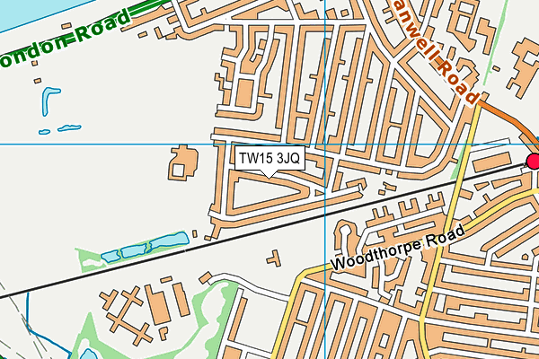 TW15 3JQ map - OS VectorMap District (Ordnance Survey)