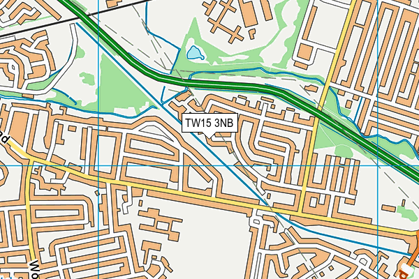 TW15 3NB map - OS VectorMap District (Ordnance Survey)