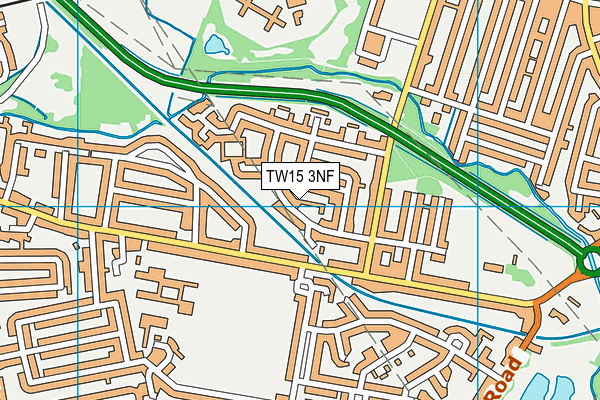 TW15 3NF map - OS VectorMap District (Ordnance Survey)