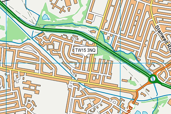 TW15 3NQ map - OS VectorMap District (Ordnance Survey)