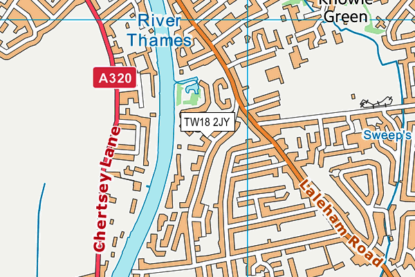 Map of CHAPTER ONE RECOVERY LTD at district scale