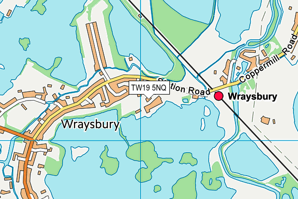 Map of AUTOCARE WRAYSBURY LIMITED at district scale