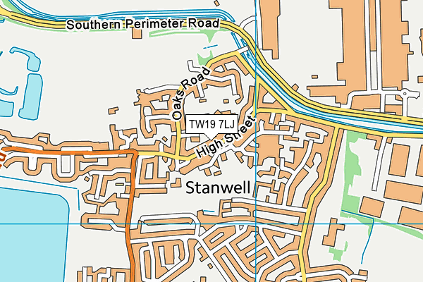 Map of LONDIS STANWELL LIMITED at district scale