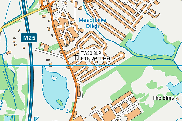 Map of CHIVERS CLADDING LIMITED at district scale