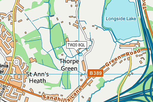 Map of 57 TREMADOC ROAD LIMITED at district scale