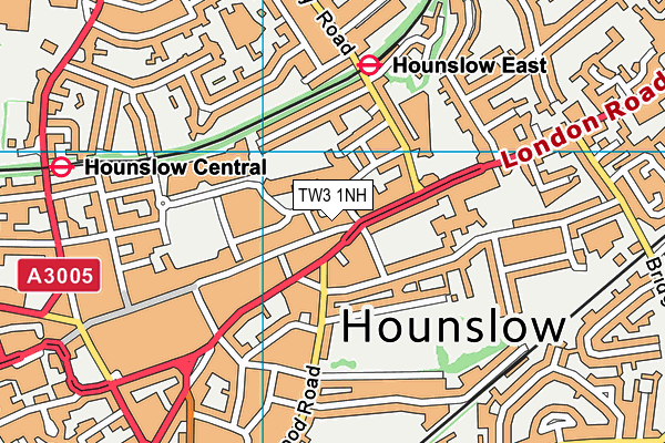Map of HOUNSLOW LOCAL LTD at district scale