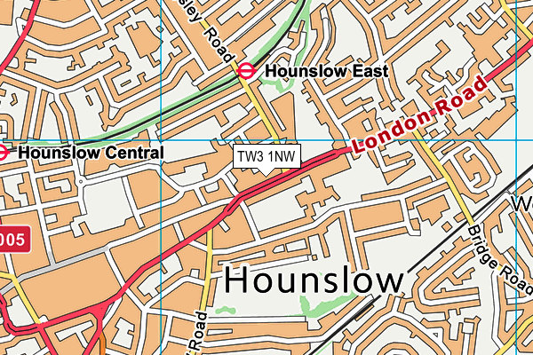 Map of SK HOUNSLOW BARBER LTD at district scale