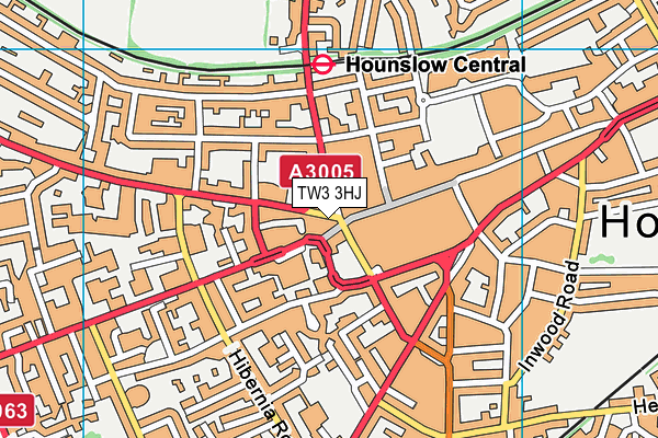 Map of WHITTON ROAD LTD at district scale