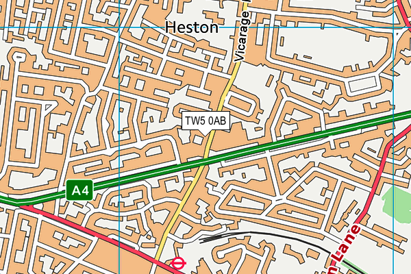 Map of HESTON TRADING LIMITED at district scale