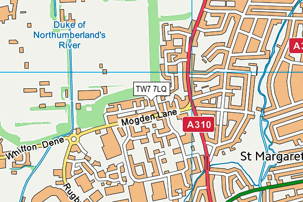 TW7 7LQ map - OS VectorMap District (Ordnance Survey)