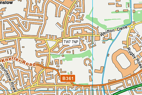 Map of BROOKLANDS CAR VALETING LIMITED at district scale