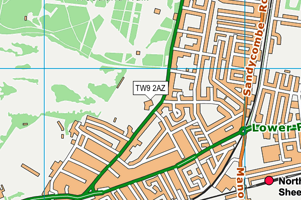 Map of 10 RIVERDALE ROAD LTD at district scale