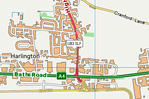 Map of ORCHARD (HILLINGDON) LIMITED at district scale