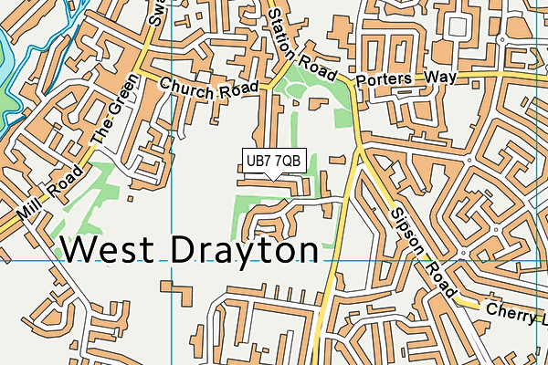 Map of DRAYTON AND BARNS LIMITED at district scale