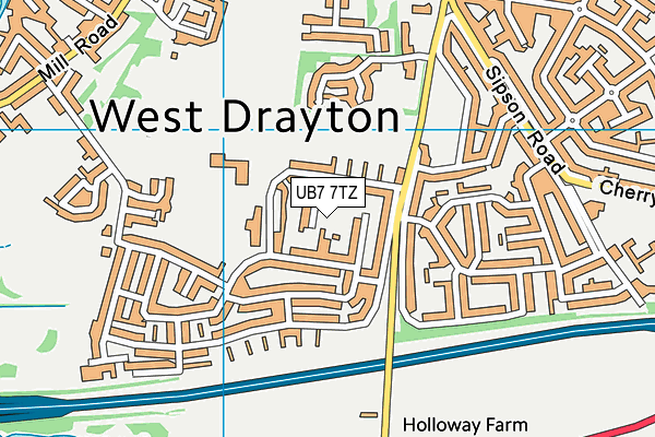Map of KANYE LIMITED at district scale