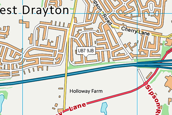 Map of HARRISON PHOTOGRAPHY LTD at district scale
