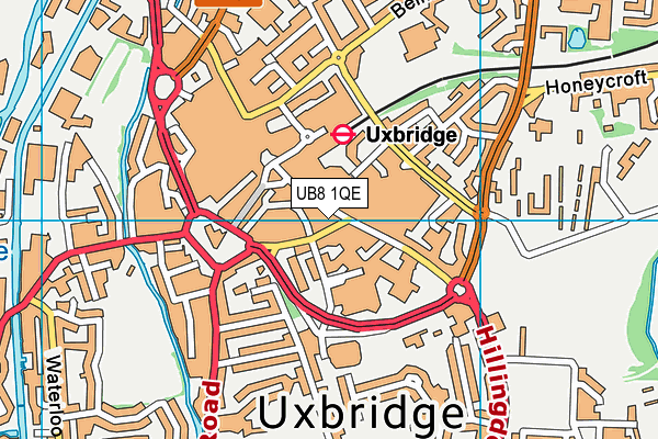 Map of ACTON HOLDINGS LIMITED at district scale