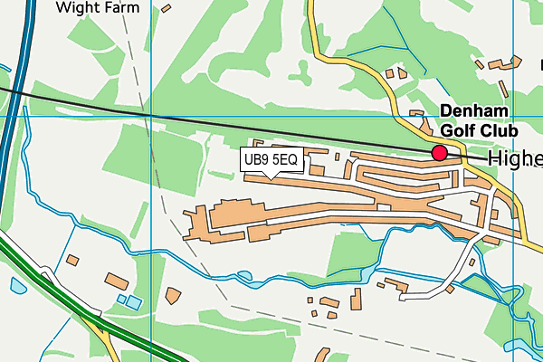 UB9 5EQ map - OS VectorMap District (Ordnance Survey)