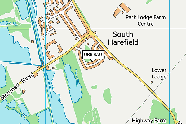 Map of HEDGES LIGHTING LTD at district scale
