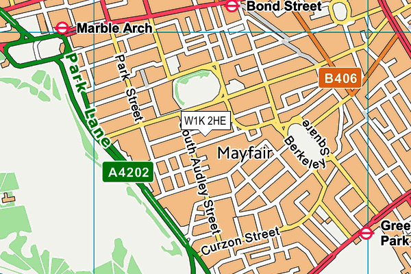 W1K 2HE map - OS VectorMap District (Ordnance Survey)