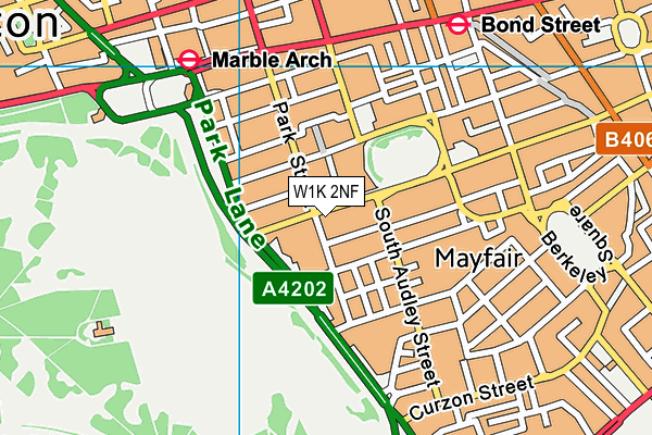 W1K 2NF map - OS VectorMap District (Ordnance Survey)