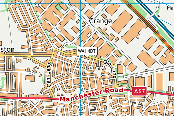 Map of BRANTAYS LTD at district scale