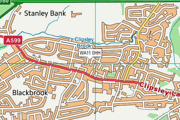 Map of D. GRANT CRAWLEY LIMITED at district scale