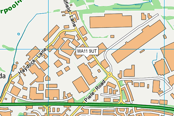 Map of NEWTON FITNESS FACTORY LTD at district scale