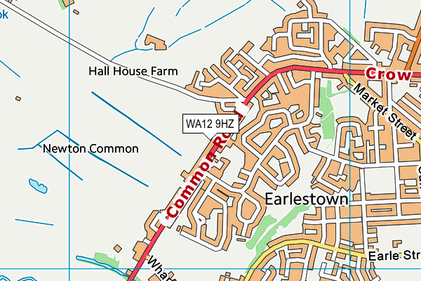 Map of THECASEHOUSE LTD at district scale