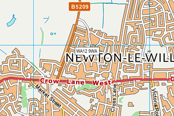 Map of NEWTON NETWORK HEALTH LTD at district scale