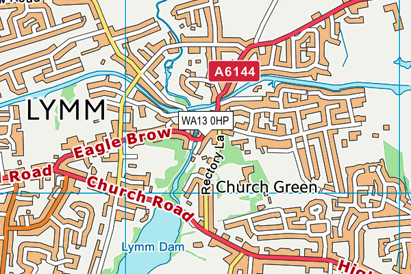 Map of LYMM 236 LTD at district scale