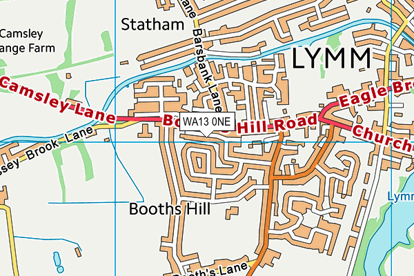 Map of HEARTSTART LYMM COMMUNITY INTEREST COMPANY at district scale