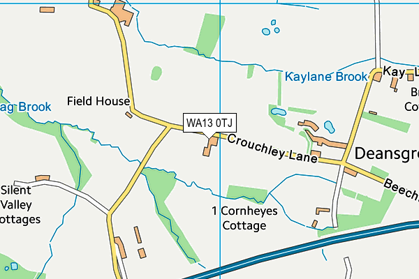 Map of BRIDGEFOOT PROPERTIES LLP at district scale