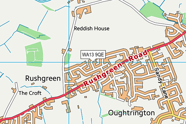 Map of HUGHES CONTROLLED ENVIRONMENTS LTD at district scale