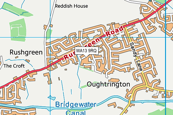 Map of LYMM BOXING LIMITED at district scale