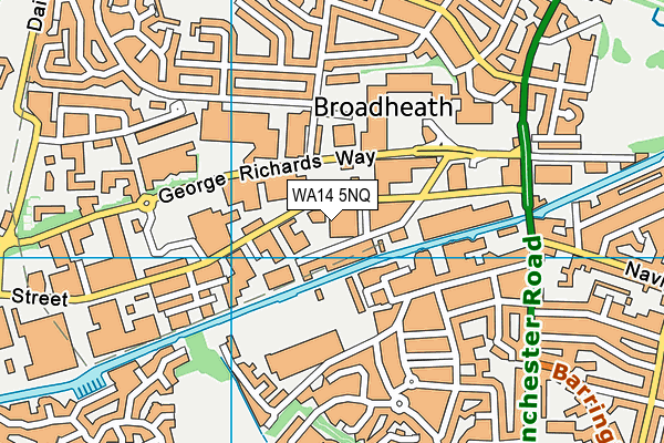 Map of NORTHWICH SCHOOL OF MUSIC LIMITED at district scale